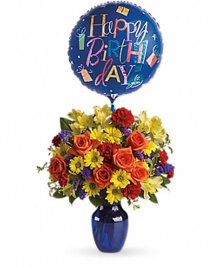 Fly Away Birthday Bouquet