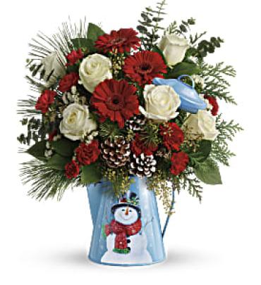 Vintage Snowman Bouquet
