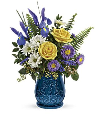 Sapphire Garden Bouquet
