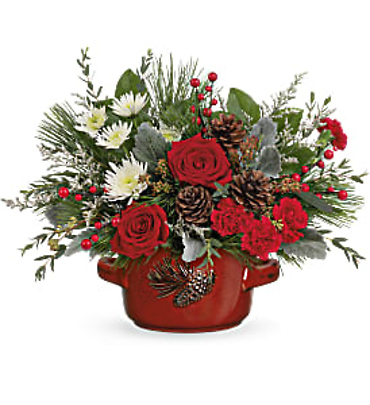 Vintage Stoneware Centerpiece