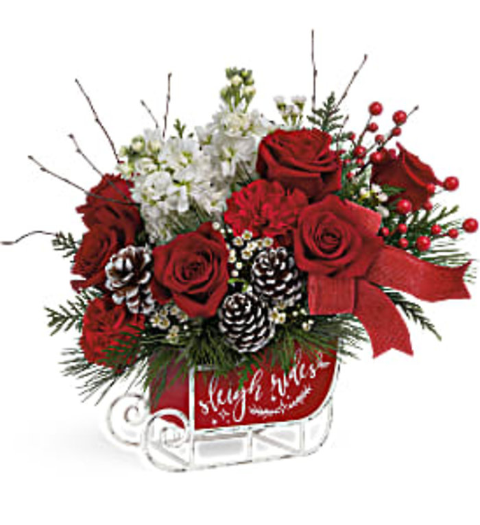 Christmas Day Sleigh Bouquet