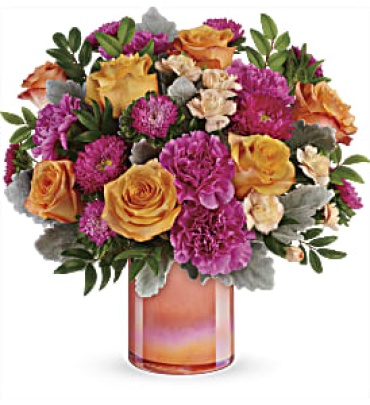 Perfect Spring Peach Bouquet