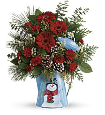 Vintage Snowman Bouquet