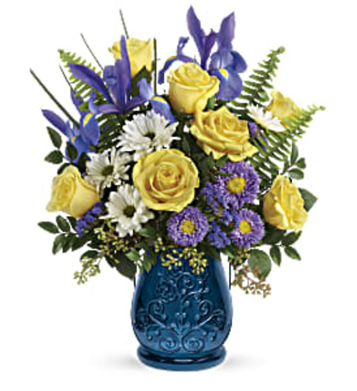 Sapphire Garden Bouquet