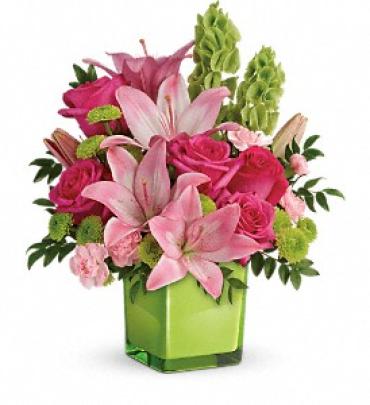 In Love With Lime Bouquet