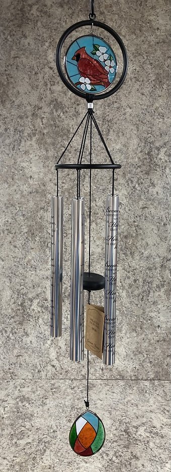 Cardinal Wind Chimes