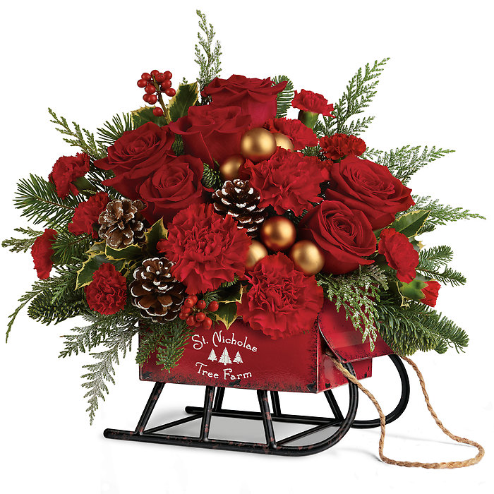 Vintage Sleigh Bouquet