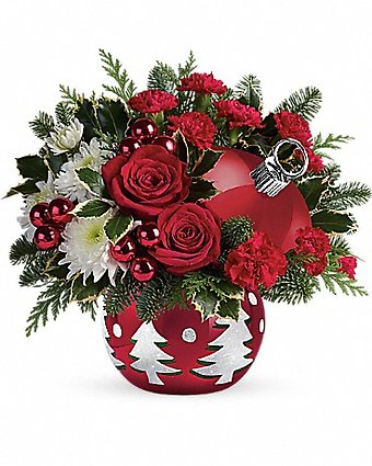 \'Tis the Season Ornament Arrangement