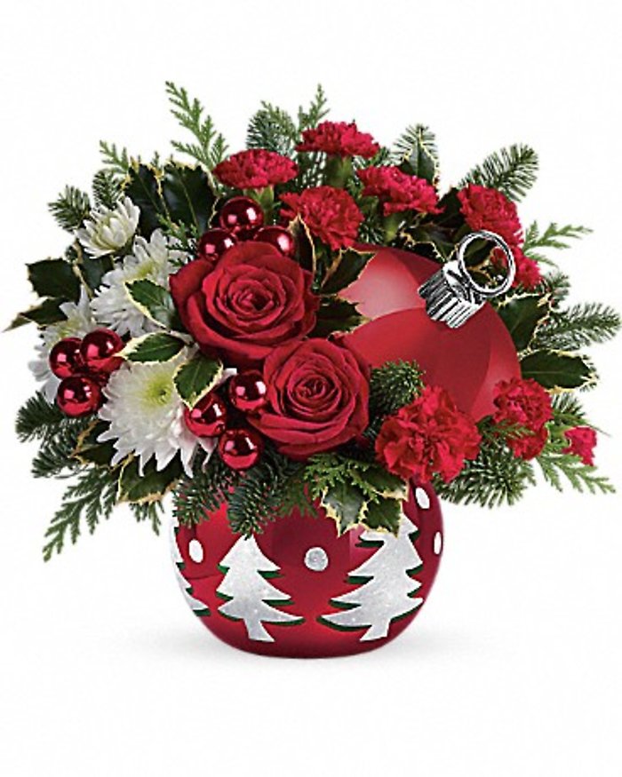 \'Tis the Season Ornament Arrangement