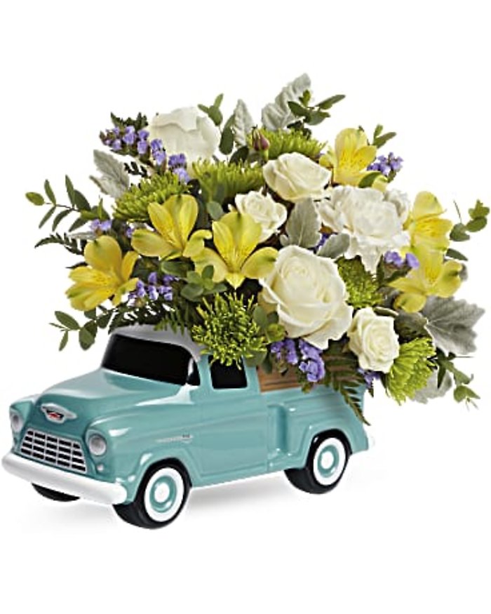 Chevy Trucking Blossoms Bouquet