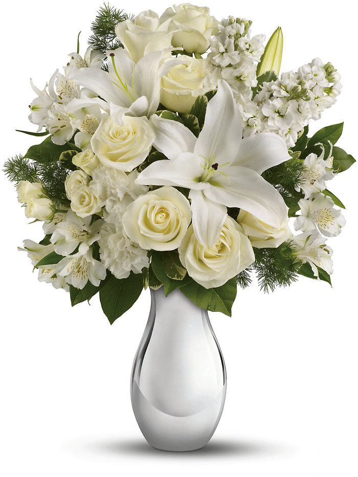 Shimmering White Bouquet