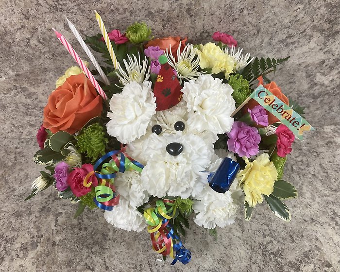 Happy Birthday Party Puppy Dog