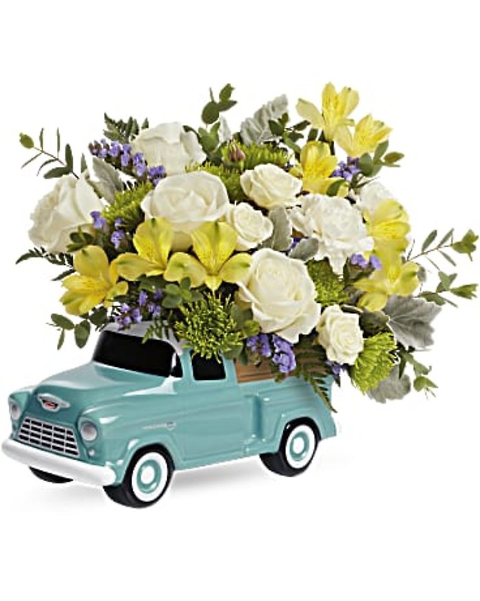 Chevy Trucking Blossoms Bouquet