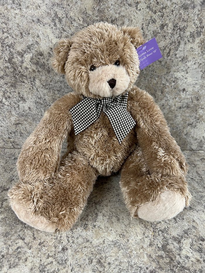 Lotsa Love Large Tan Teddy Bear