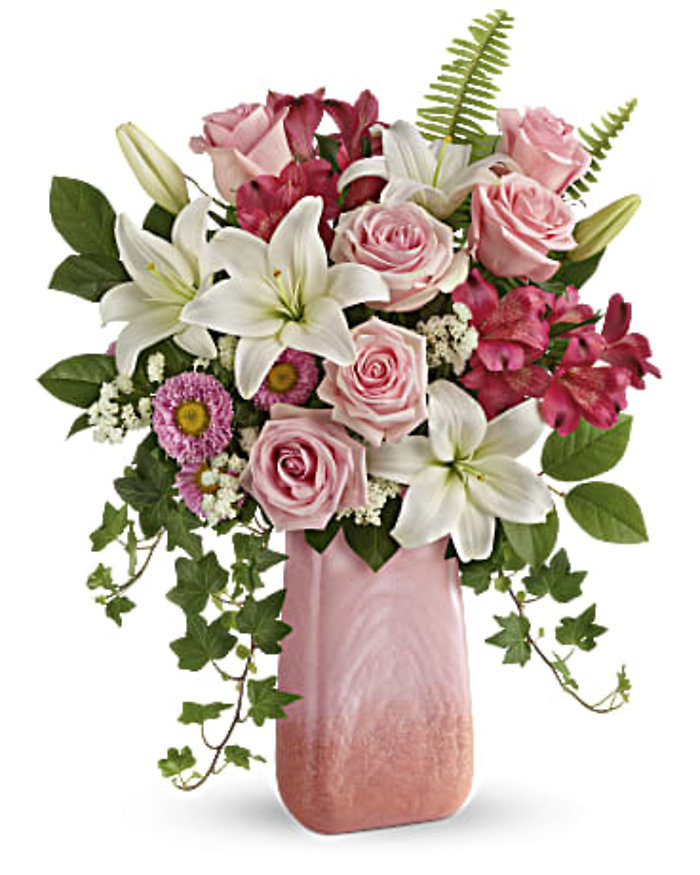 Pink n\' Peach Paradise Bouquet