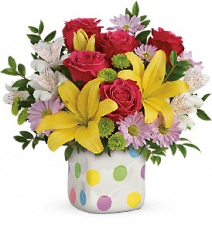 Delightful Dots Bouquet