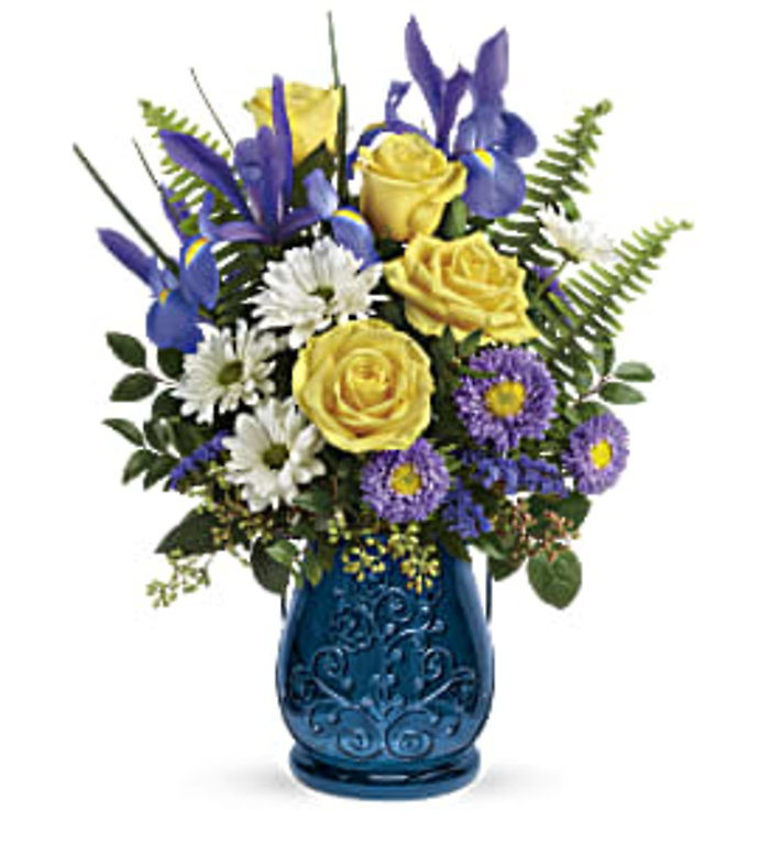 Sapphire Garden Bouquet