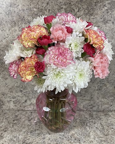 Spun Sugar Bouquet