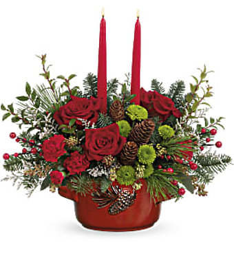 Artisanal Pinecone Centerpiece