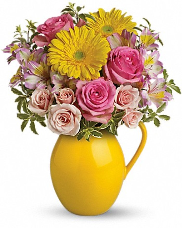 Sunny Day Pitcher Of Charm