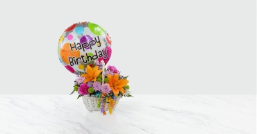 Happy Blooms Basket