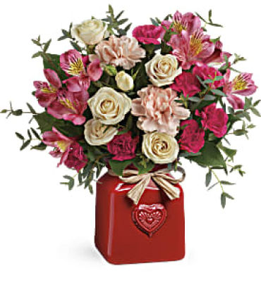 Vintage Heart Bouquet