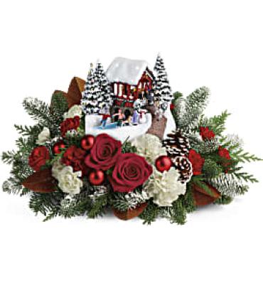 Thomas Kinkade\'s Snowfall Dreams Bouquet