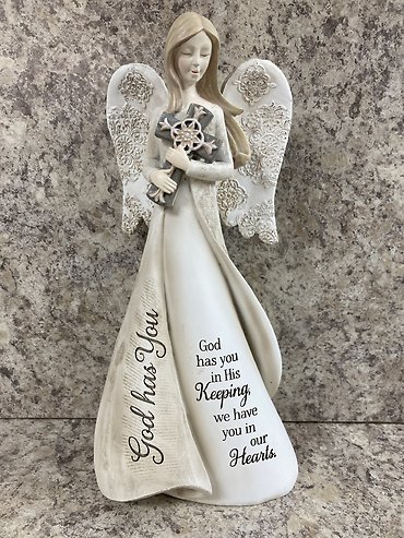 God Has You Angel Statue