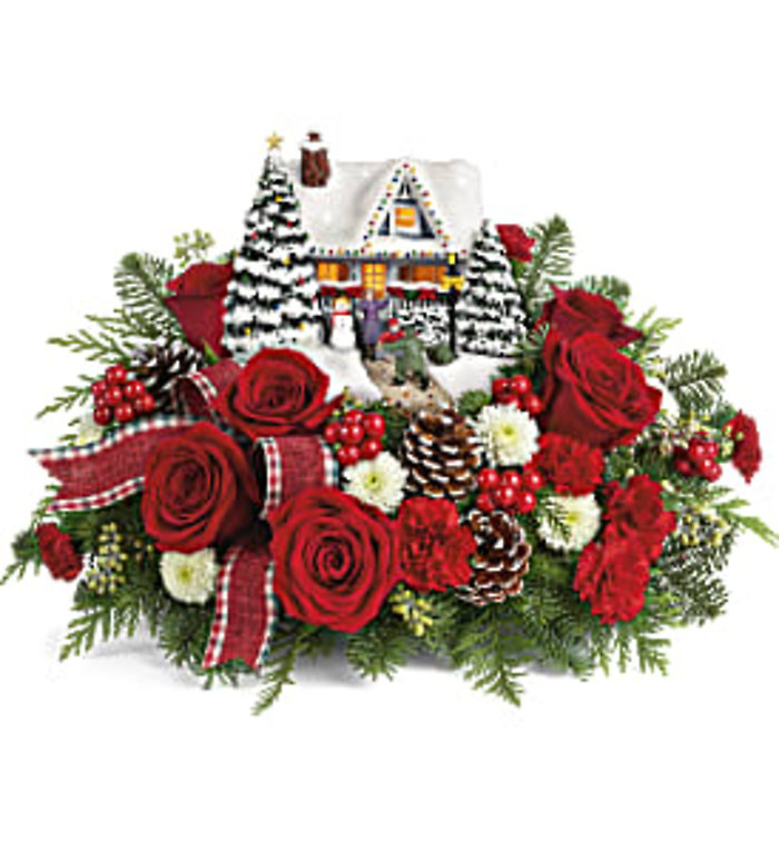 Thomas Kinkade\'s Hero\'s Welcome Bouquet