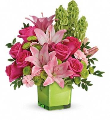 In Love With Lime Bouquet