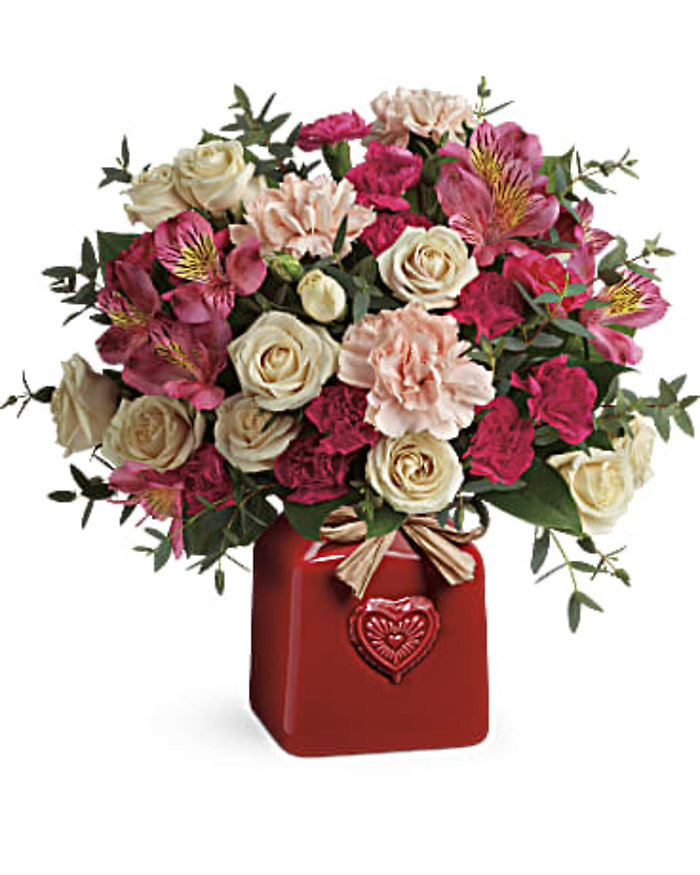 Vintage Heart Bouquet