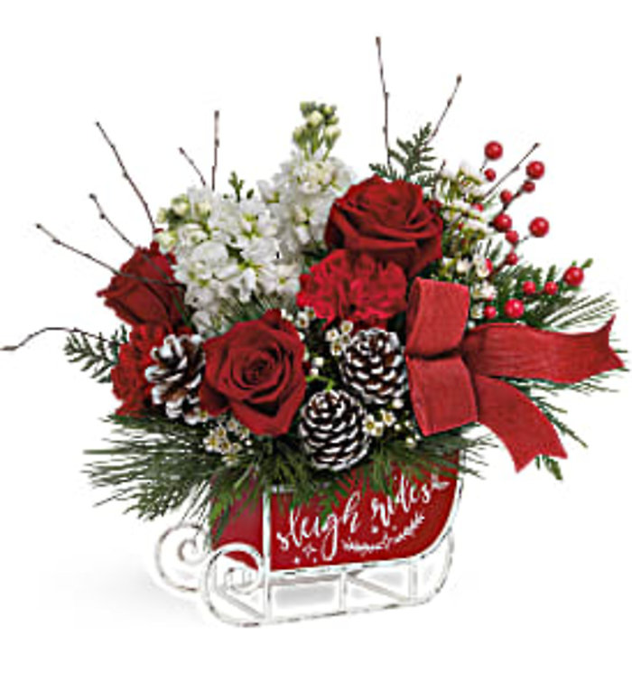 Christmas Day Sleigh Bouquet