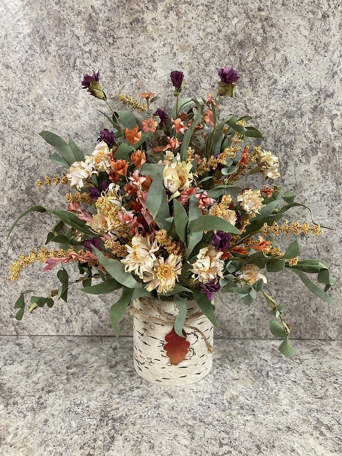 Faux Fall Pastel Arrangement