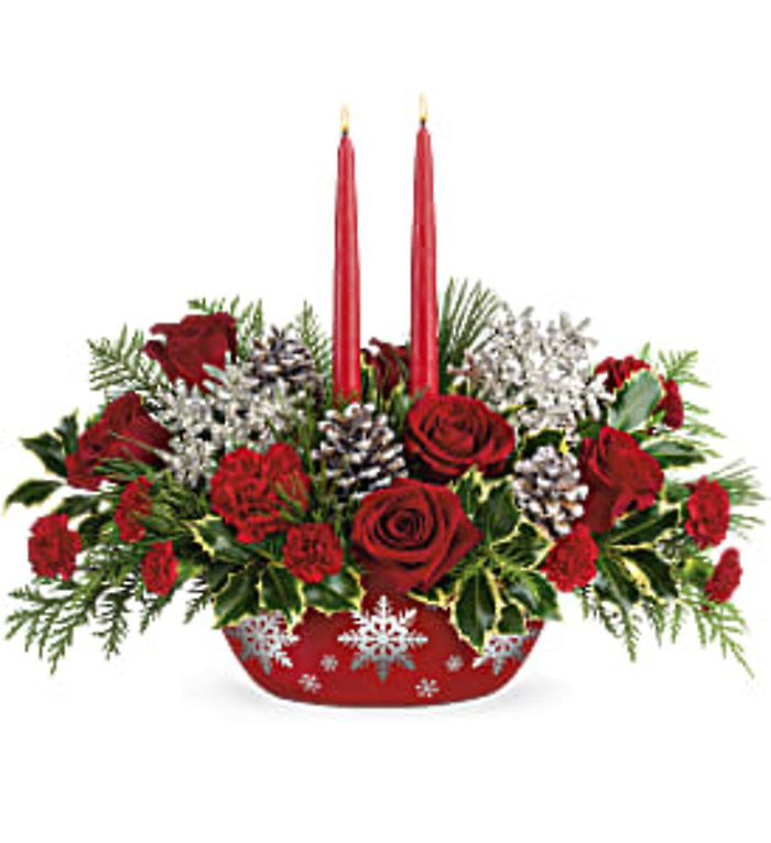 Winter\'s Eve Centerpiece