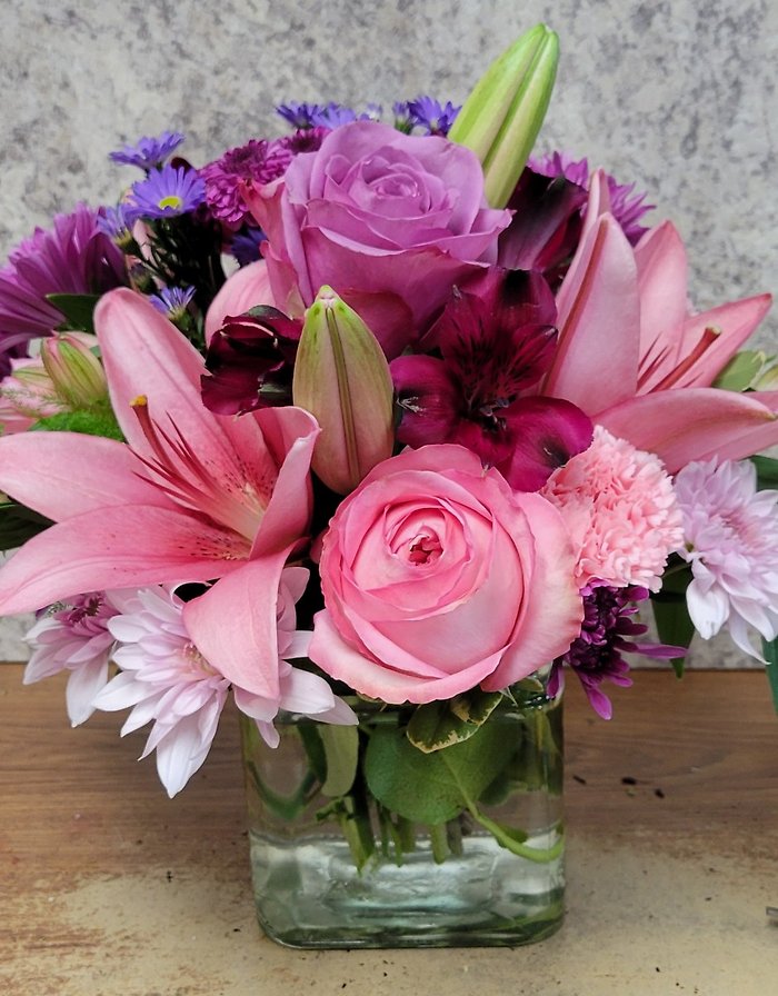 Pink to Purple Bouquet