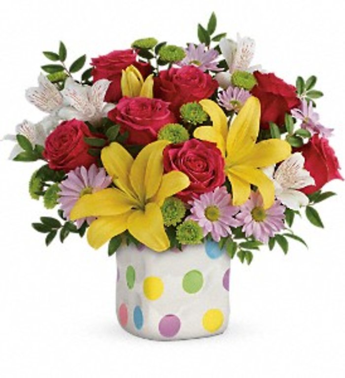 Delightful Dots Bouquet