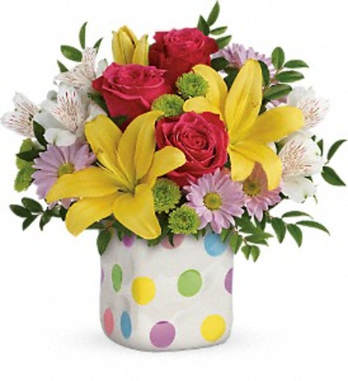 Delightful Dots Bouquet