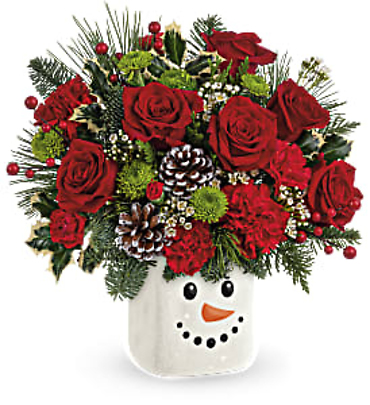 Festive Frosty Bouquet