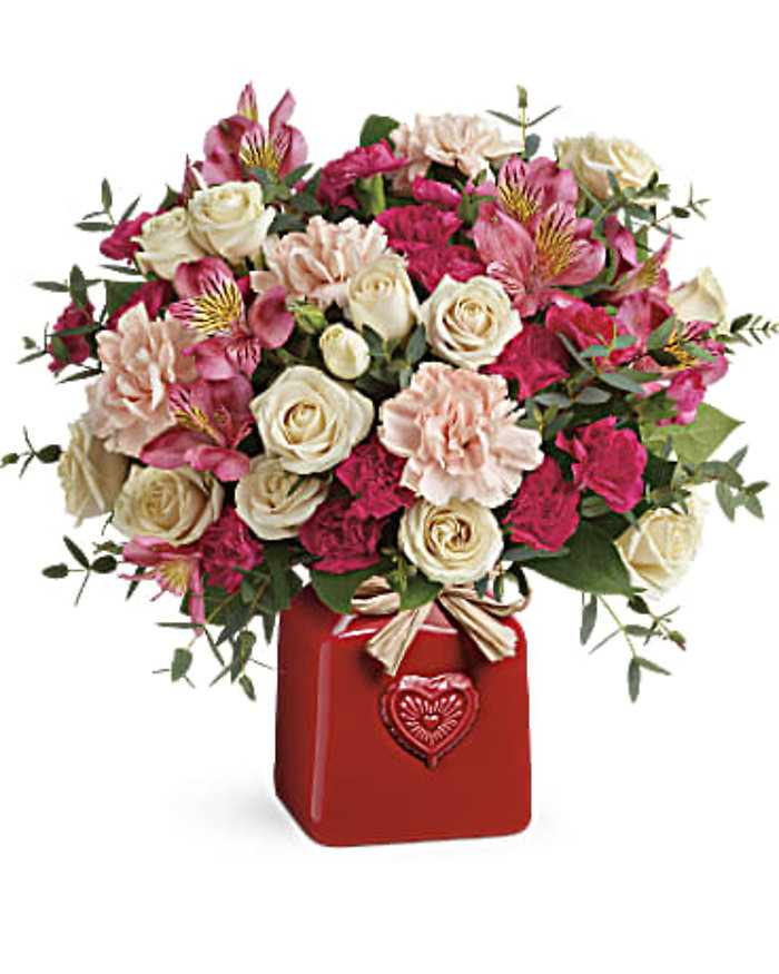 Vintage Heart Bouquet