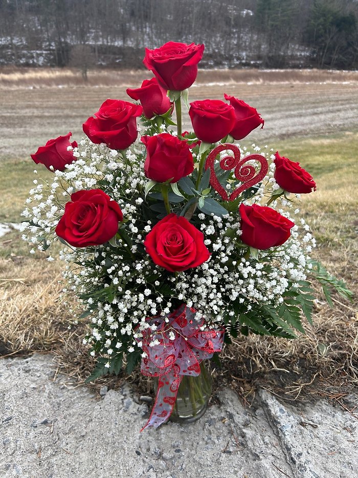 Dozen Red Rose Bouquet