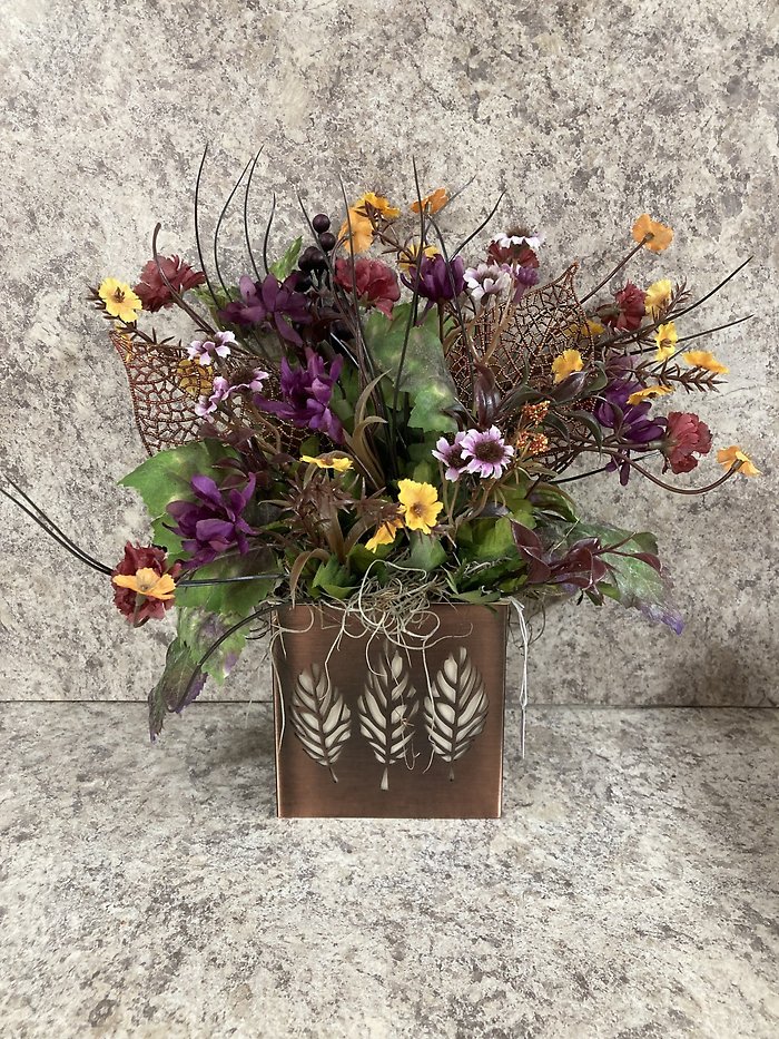 Faux Fall Zen Arrangement