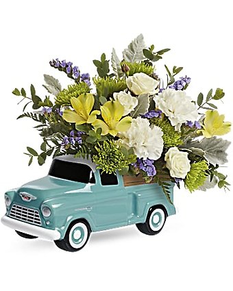 Chevy Trucking Blossoms Bouquet