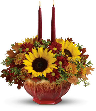Thanksgiving Garden Centerpiece
